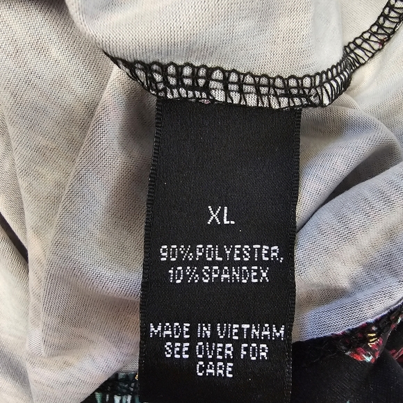 Dress Works Christms Holoday Shift Dress Women's Small 3/4 Sleeve Stretch NWT - Picture 15 of 16